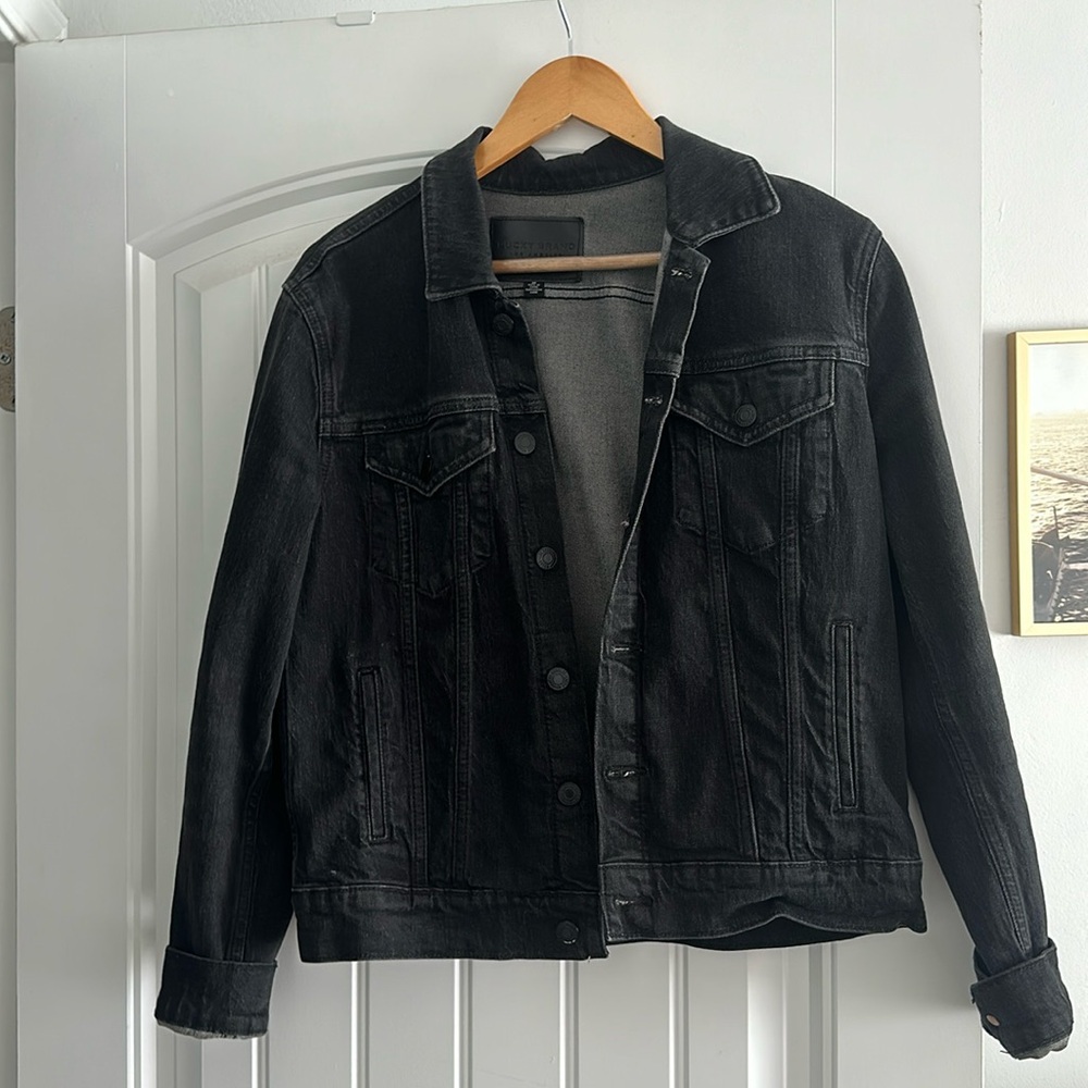 Black Jean Jacket